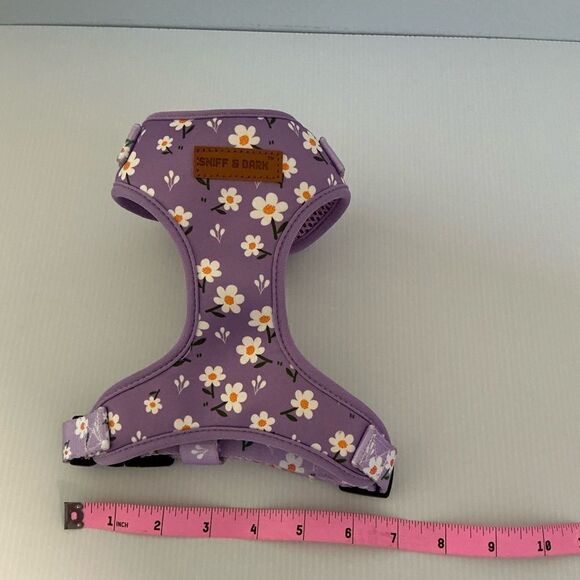 Sniff and Bark Other - Sniff and Bark Purple Floral Harness size XS